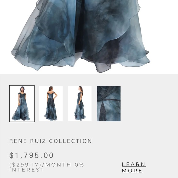 Rene Ruiz Organza Dress - Picture 10 of 10